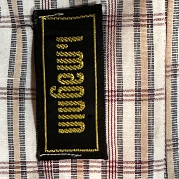 Men's Vintage I.Magnin Button Down Checkered Shirt (16 33) - Picture 5 of 5